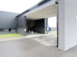 原酒造直営酒ショップ「酒彩館」入口